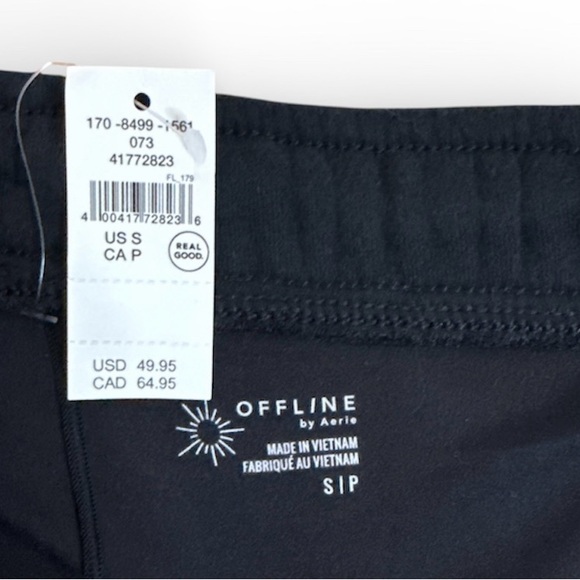 Offline by Aerie Black sweat Skort - Picture 2 of 7